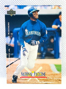KEN GRIFFEY JR - 1995 Upper Deck National Packtime #6 - SEATTLE MARINERS