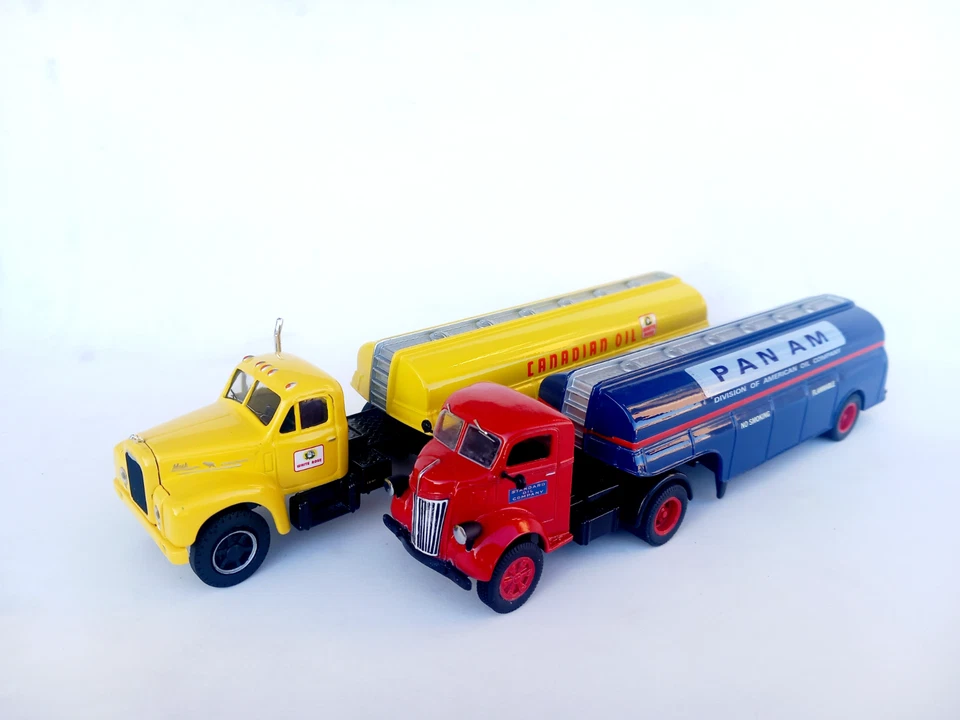 1/50 o scale 3d printed 1941 Ford COE tanker truck handmade custom kitbash - Image 1 of 4