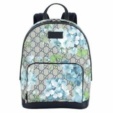 gucci blue flower backpack