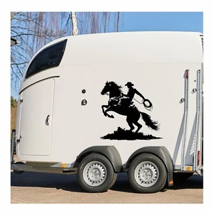 Adesivo Cowboy Western per Ciondolo Cavallo Tanti Colori e Dimensioni - Nuovo - Foto 1 di 15