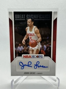 2024-25 Panini Nba Hoops - Great Significance John Lucas #GS-JLR (AU) - Picture 1 of 2