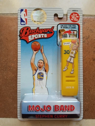 *TWO* *RARE* Kid's Stephen Curry Wristbands Golden State Warriors Bracelet NBA Cover