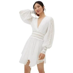 Anthropologie‎  Magali Pascal Eve white NWT Dress size M - Picture 1 of 7
