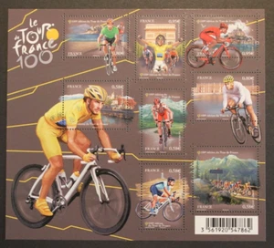 Bloc feuillet F4755 - 100e Tour de France - Neuf** - 2013 - Foto 1 di 1