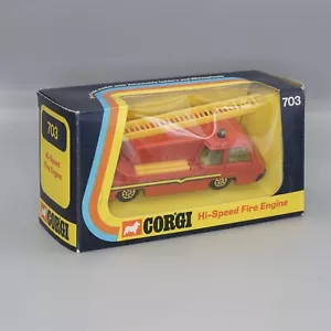 Corgi 703 Hi-Speed Fire Engine - boxed. - Picture 1 of 15