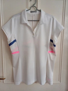 NIKE GOLF Tour Performance Polo Size XL Dri-Fit White Very Good Condition - Picture 1 of 10