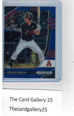 Trevor Hauver 2020 Panini Prizm Draft Picks Blue Kaleidoscope /15 Yankees SSP 🧨 - Image 1 of 2