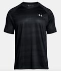 Under Armour * UA Tech Printed T Shirt Black for Men