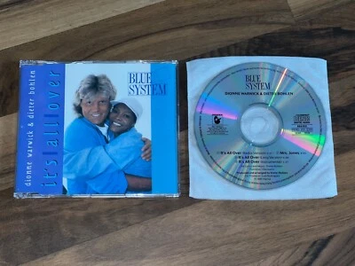 BLUE SYSTEM DIONNE WARWICK DIETER BOHLEN It's All Over OOP 91 GERMANY CD single - Image 1 of 3