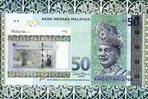 *FREE SHIP Malaysia Currency 2010 Money Banknote (ms) MNH *silver foil *unusual