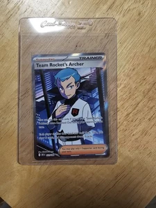 Team Rocket's Archer 223/182 Single Raw Karte Destined Rivals Pokemon - Bild 1 von 2