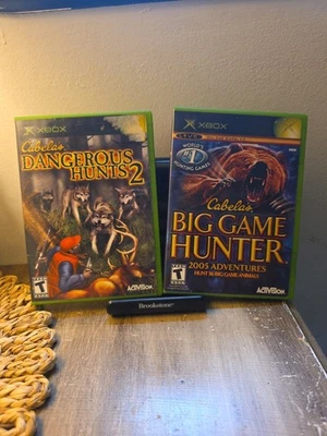 Cabela's Dangerous Hunts 2 Microsoft Original Xbox & Big Game Hunter  - Image 1 of 4