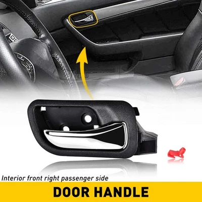 Interior Front Right Side Door Handle For 2003-2007 Honda Accord 2004 2006 2005 - Imagem 1 de 4