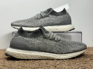 Adidas UltraBoost Gris Sin Jaula Para Hombre Talla 10 Zapatillas Atléticas Tejidas Continental - Imagen 1 de 13