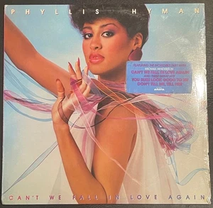 PHYLLIS HYMAN-CAN’T WE FALL IN LOVE AGAIN-SHRINK HYPE STICKER-VINYL LP EX/EX - Bild 1 von 5
