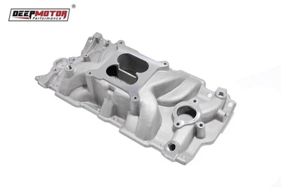 Deepmotor intake manifold Dual Plane for SBC Small Block Chevy 350 400 1956-1986 - Image 1 of 4