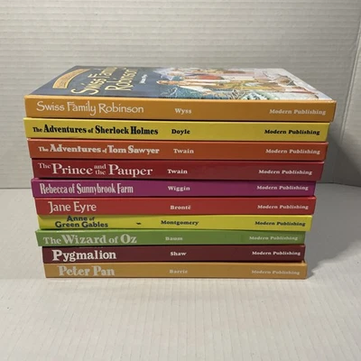 LOT OF 10 BOOKS Treasury of Illustrated Classics Modern Publishing Hardcovers - Image 1 of 4