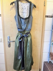 Dirndl, Gr. 44Moser, olive/blau😊 - Bild 1 von 7
