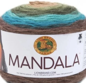 Neu versiegelt Löwenmarke Mandala Garn-Drache - 3er Pack - Bild 1 von 8