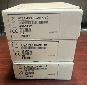 Menge 3 Crestron 6508412 FT2A-PLT-BLANK-10 FlipTop Leere Platte Modul 10er Pack - Bild 1 von 2