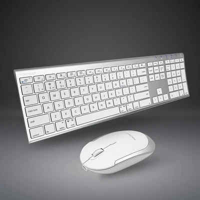 Macally Bluetooth Keyboard and Mouse for Mac (acebtkeyacb) - Image 1 of 4