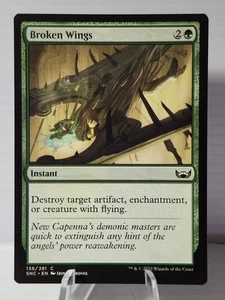 x1 Broken Wings NM 136 SNC Streets of New Capenna MTG Magic The Gathering  - Picture 1 of 2