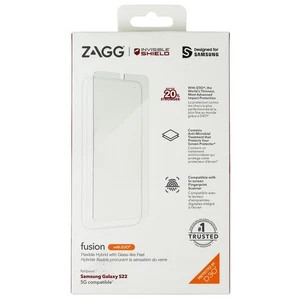 Zagg Protection Invisible Fusion Écran Avec D3O pour Samsung Galaxy S22 - Photo 1 sur 1