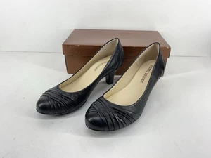 Tacones altos Audrey Brooke para mujer negros talla 9 M Connie - Imagen 1 de 9