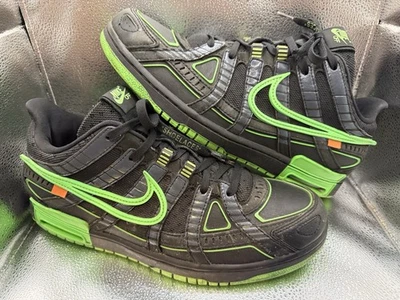 Nike Air Rubber Dunk Green Strike Off-White CU6015-001 Sz 11.5 100% Authentic - Image 1 of 4