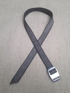 Cintura uomo in vinile a tema tropicale Croakies taglia 34-36 con fibbia in metallo - Foto 1 di 8