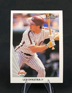 1990 Leaf Baseball #262 Len Dykstra  - Picture 1 of 2