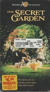 "THE SECRET GARDEN" FACTORY SEALED NEW VHS TAPE 1993, 2001 KATE MABERLY - Picture 1 of 2