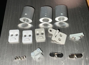 Lot of Spare IKEA KVARTAL PARTS Rail Catch~Ceiling Mount~Glide etc - Picture 1 of 1