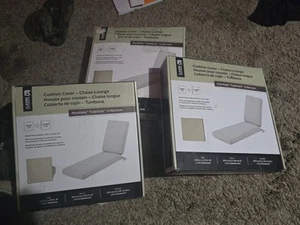 Set Of 3 Classic Accessories Montlake Fadesafe Cushion Covers Size 80inx26inx3in - Picture 1 of 9