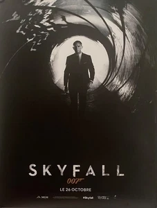SKYFALL - JAMES BOND 007 - DANIEL CRAIG - PÓSTER FRANCÉS AVANCE ORIGINAL ENROLLADO - Imagen 1 de 1