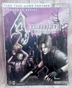 Resident Evil 4 Official Strategy Guide covers GameCube by Bradygames no poster - Picture 1 of 2