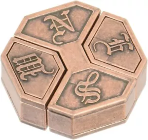 "Rompecabezas Hanayama HUZZLE ""Cast News"" Dificultad Nivel 6 (de 6 niveles) - Imagen 1 de 3