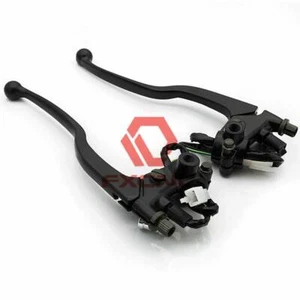 Cable de percha de palanca de embrague de freno de motocicleta FXCNC ajuste universal Honda Yamaha 7/8"" - Imagen 1 de 7