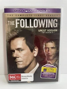 The Following: Season 1 DVD (2013, Region 4) Uncut Version; Kevin Bacon - Picture 1 of 4