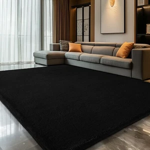 Big Fluffy Plush Rugs, Comfortable Non-slip Carpet for Bedroom & Home Decor - Picture 1 of 12