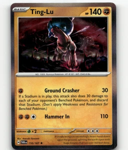 Ting-Lu Pokemon • Rare • 110/167 Twilight Masquerade - Picture 1 of 1
