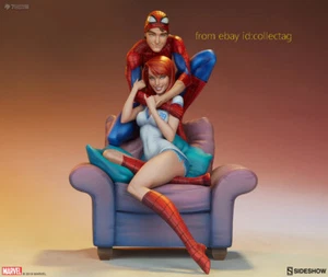 Figura de acción Sideshow Spider-Man y Mary Jane en stock - Imagen 1 de 8