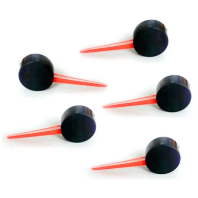 Juego de agujas de plástico puntero de racimo medidor velocímetro para medidor de coche motocicleta Foto 1 de 4