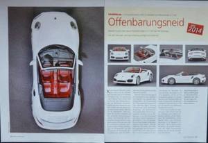 PORSCHE TURBO S 991 Cabriolet in 1-43 di MINICHAMPS...un rapporto modello #1401f - Foto 1 di 1