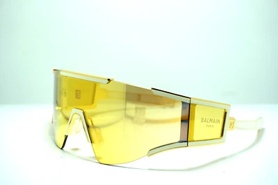 NUEVAS GAFAS DE SOL AUTÉNTICAS BALMAIN FLECHE BPS-138B-141 / GLD-BNE / CAT 1 Foto 1 de 4
