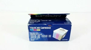 Cartuccia di inchiostro a colori originale Epson S020089 per stilo colore 400 colore 600 - Foto 1 di 3
