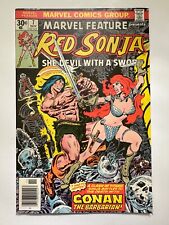 Marvel Feature #7 Red Sonja vs Conan Marvel 1976 VG-VG+