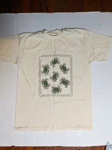 Vintage T Shirt Terra Tops Crab 90's Tees new medium Crab facts - Picture 1 of 11