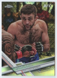 2017 Chrome Refractors #42 Ryan Hall NM-MT 