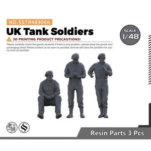 SSMODEL SSTR48900A 1/48 Militärmodell UK Panzer Soldaten - Bild 1 von 5